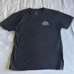 Quiksilver Classic Black Short Sleeve Tee